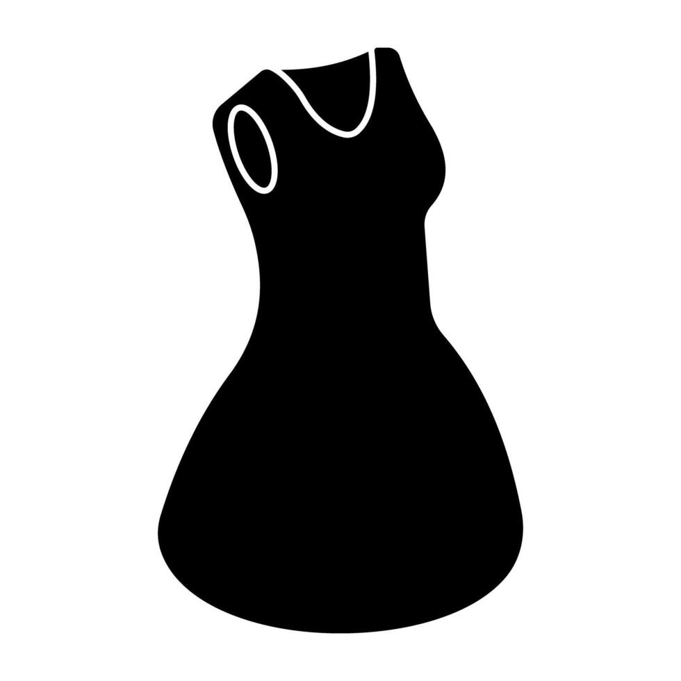 Modern design icon of dress vector