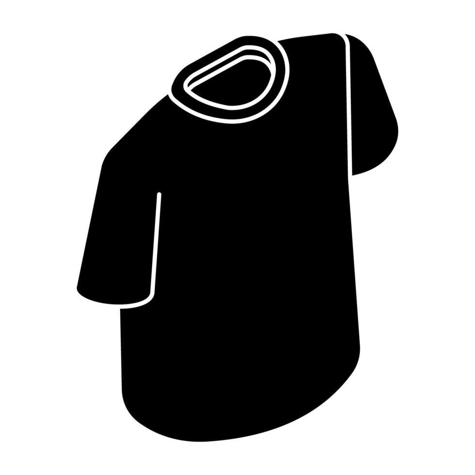 A beautiful design icon of shirt vector