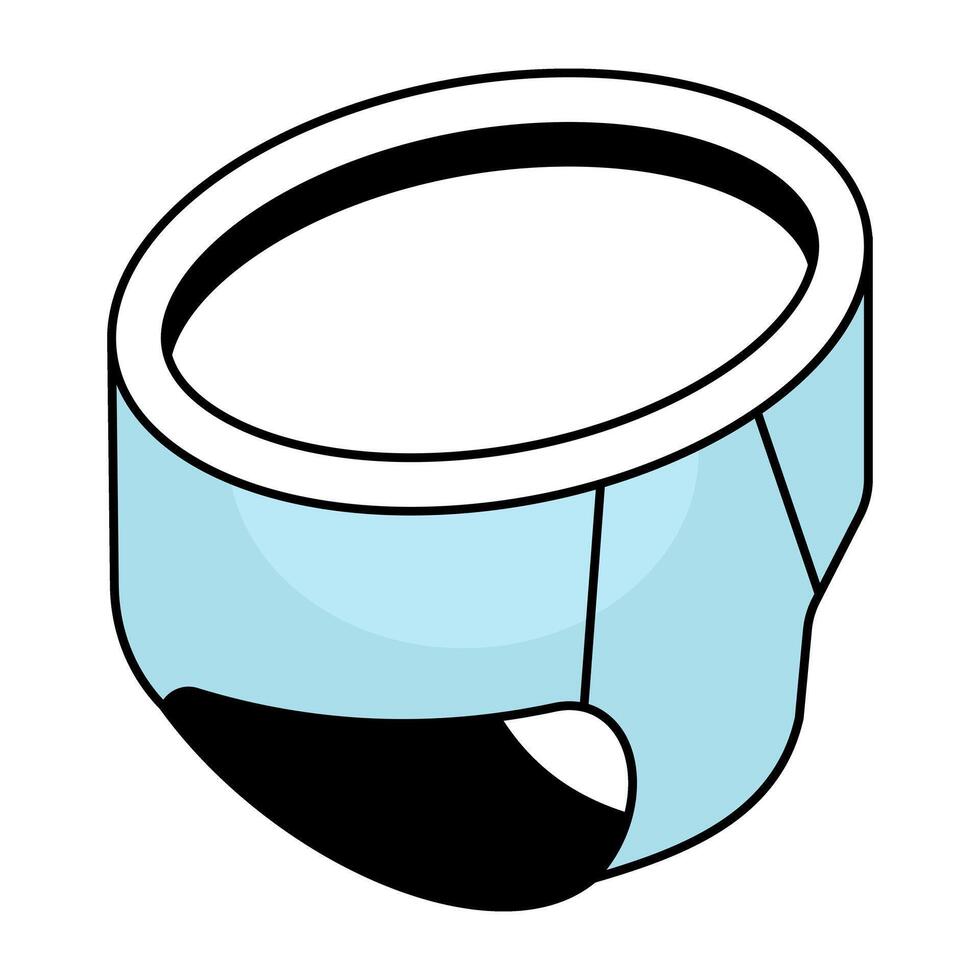A beautiful design icon of underwear vector