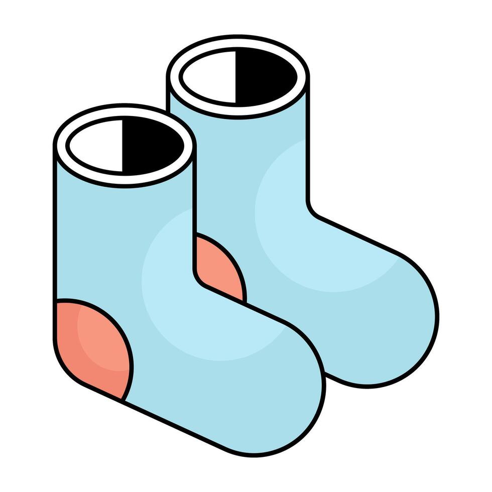Perfect design icon of socks vector