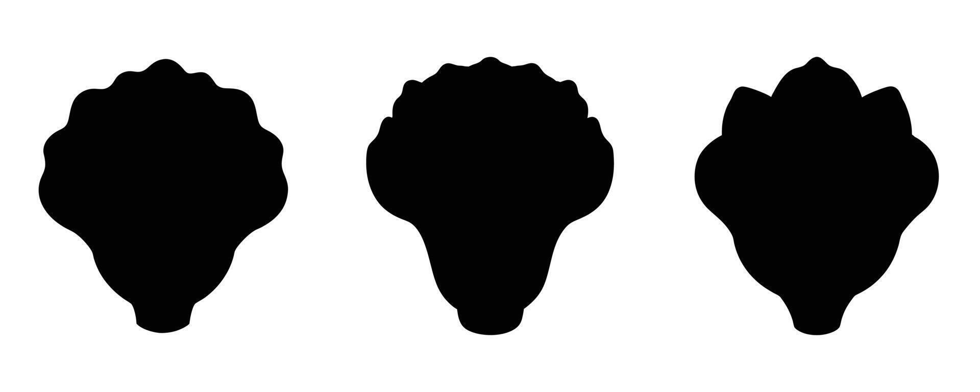 bok choy Silhouette Bundle vector