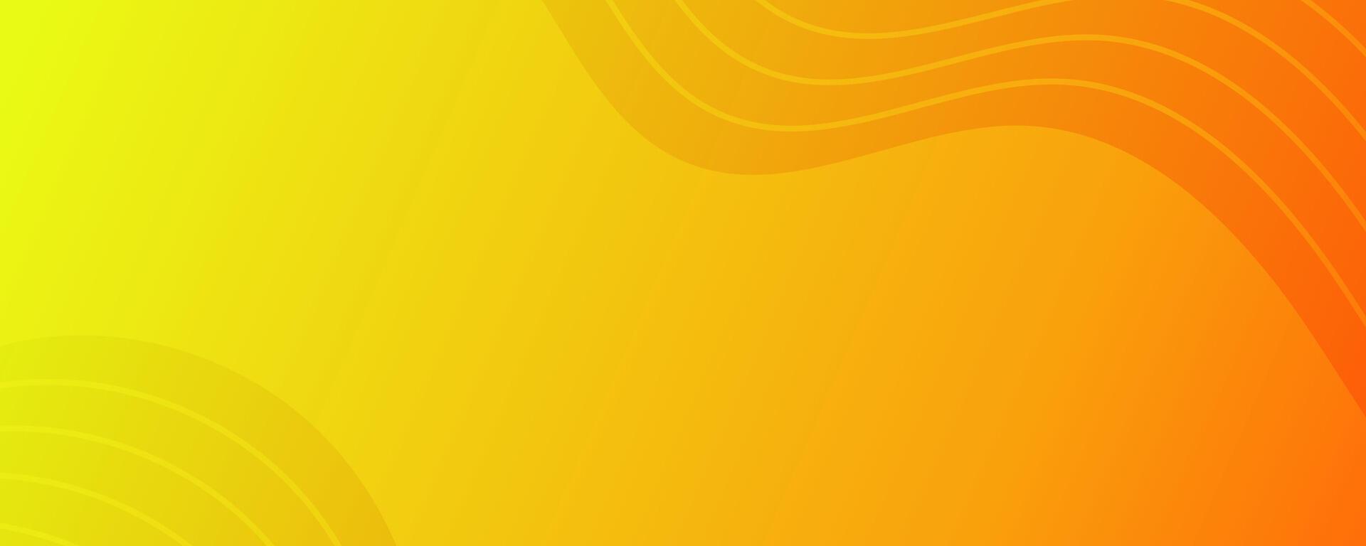 Modern colorful gradient background with wave lines vector
