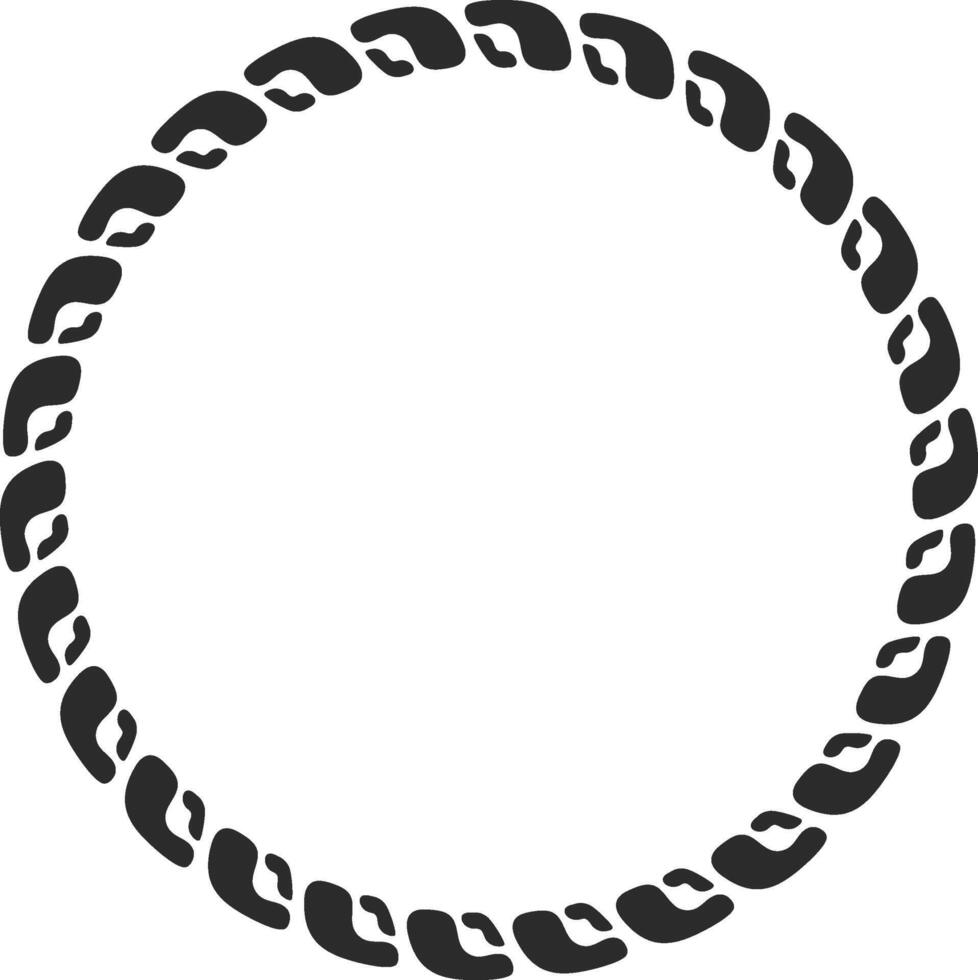 Classic Decorative Circular Border Ornament Collection vector