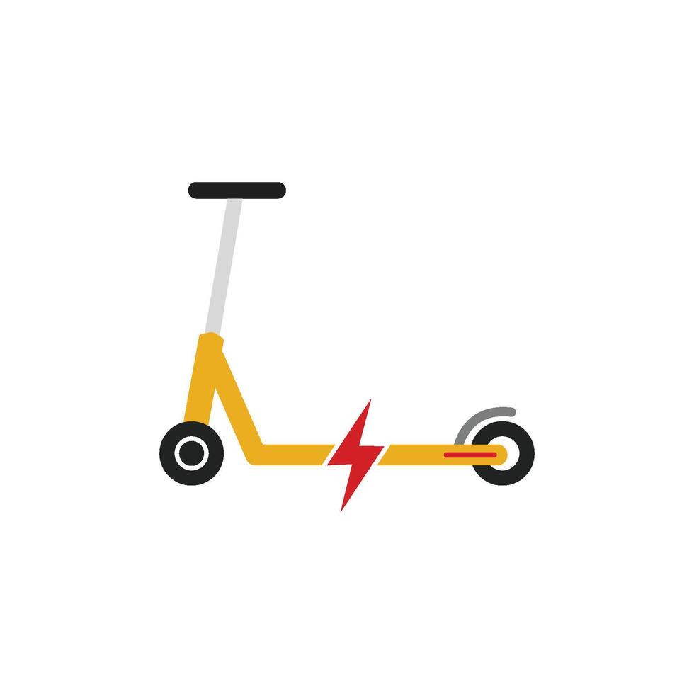 Scooter logo template vector