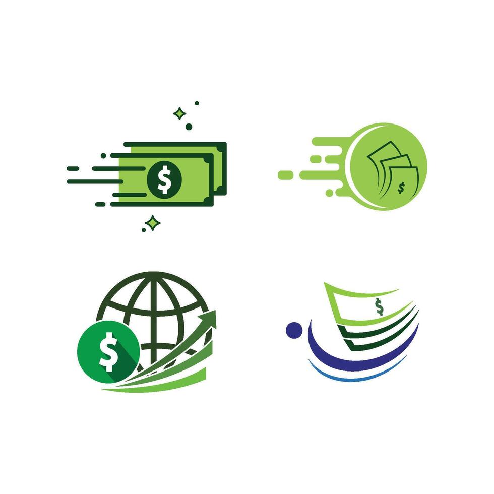 dollar flat design vector