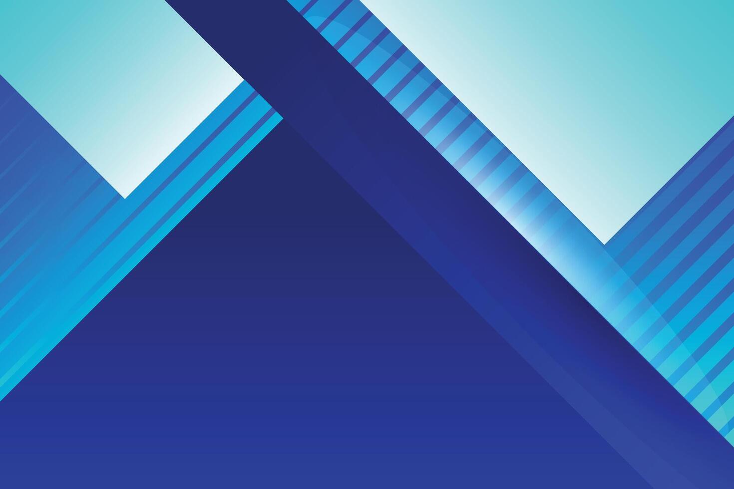 Abstract blue gradient background. Modern minimalistic and geometric design template. vector