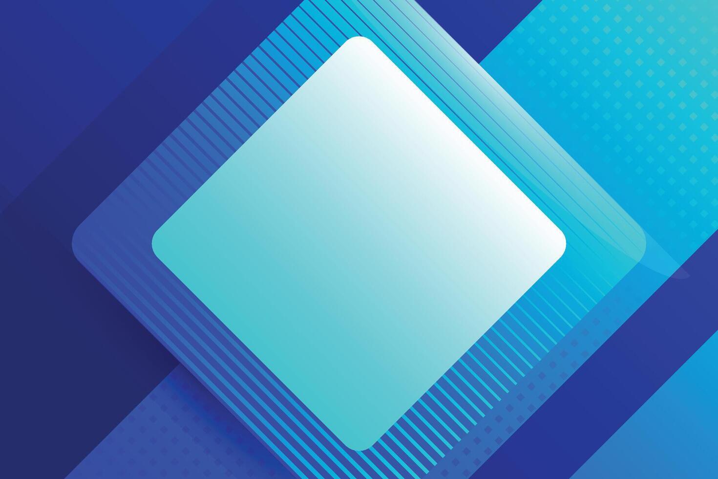 Abstract blue background template design vector