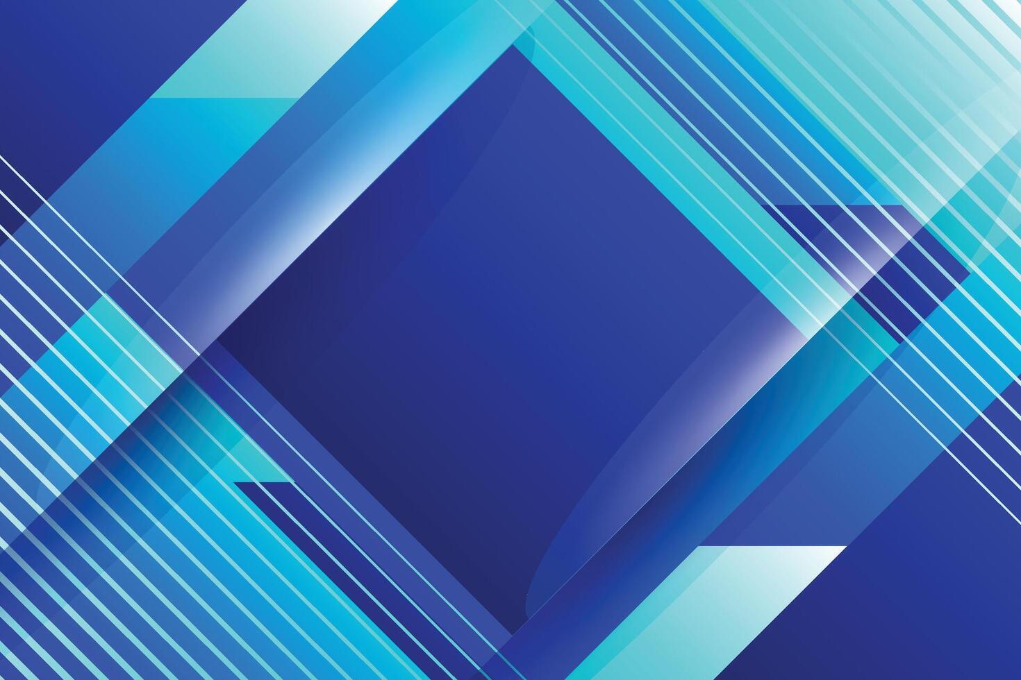 light and dark blue color gradient background. Modern minimalistic and geometric design template. vector