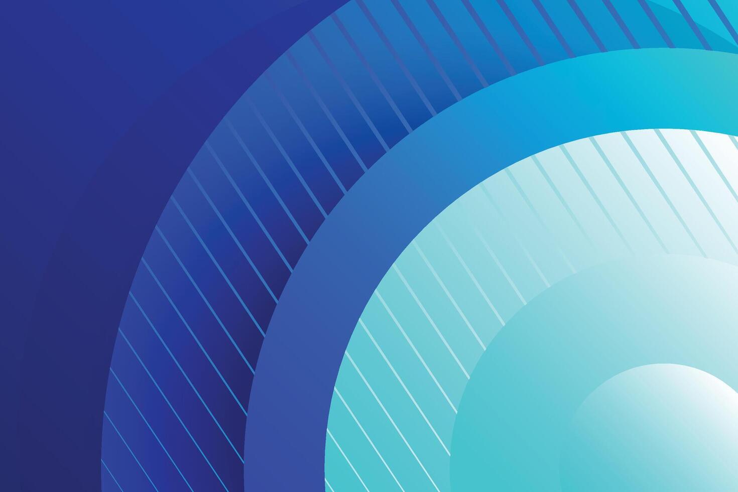round abstract and modern blue color gradient background template vector