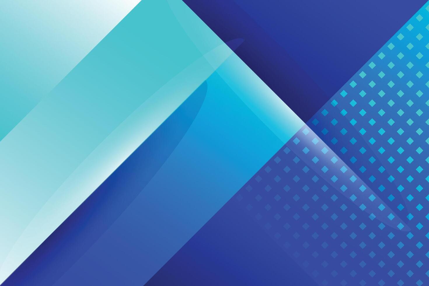 Abstract blue color gradient background with dotted vector
