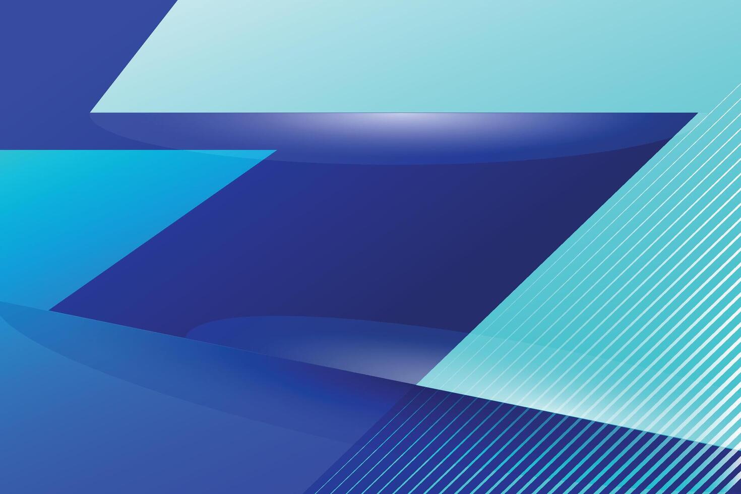 blue color gradient background. Modern minimalistic and geometric design template. vector
