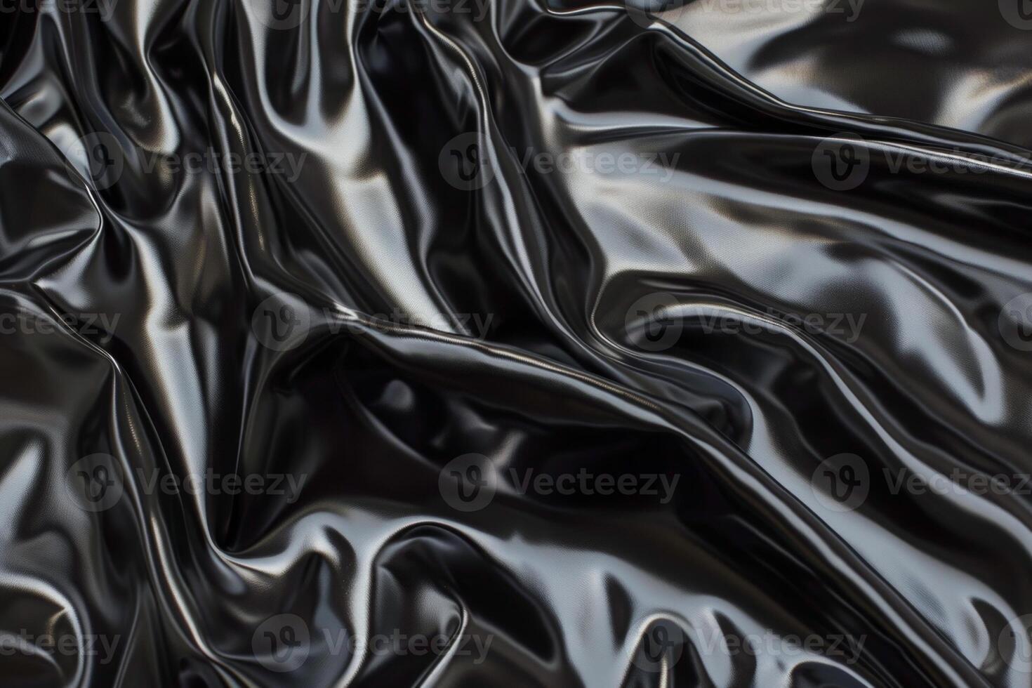 Wavy silver surface texture. Metallic background for design projects. photo