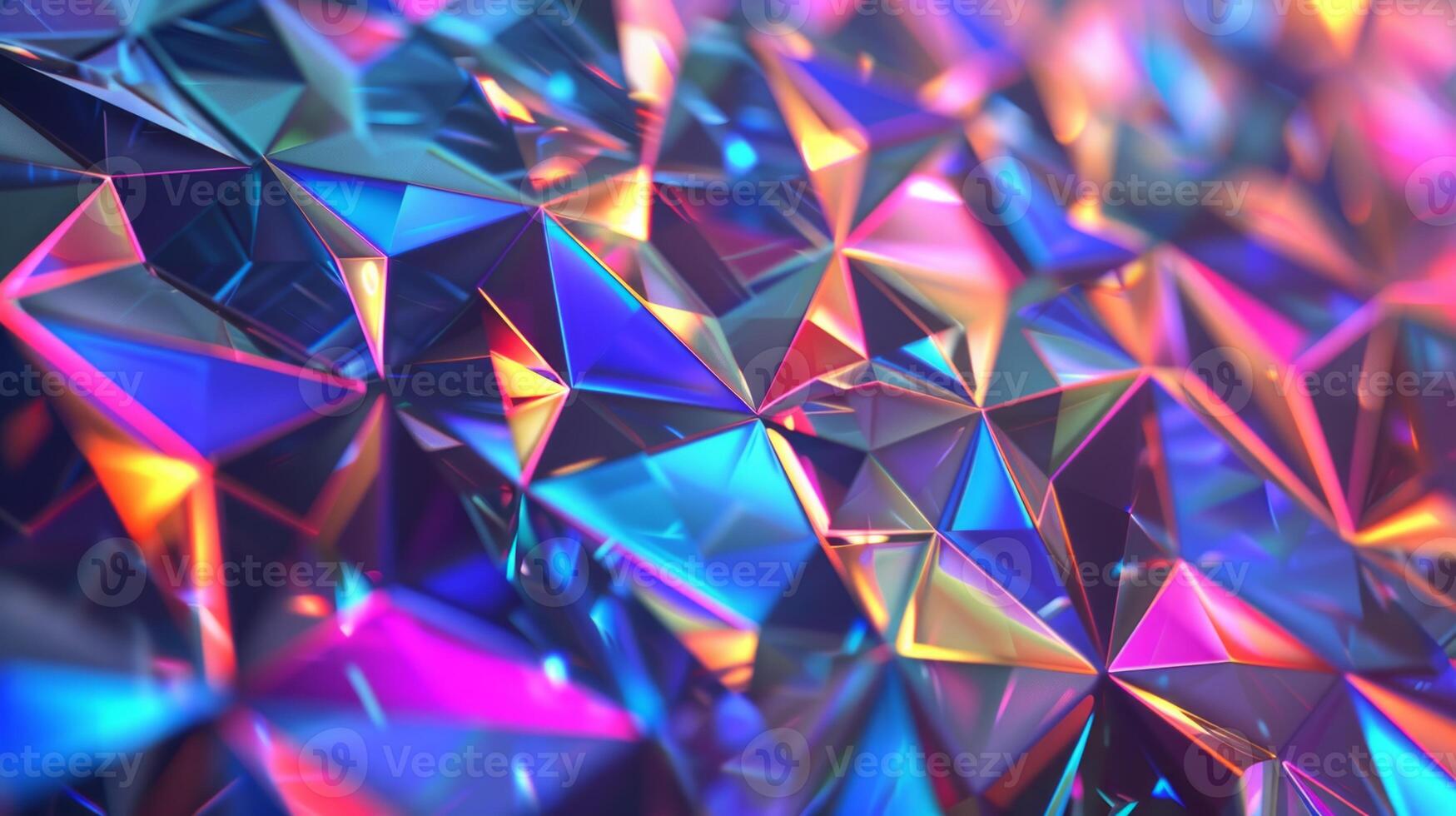 Colorful foil with a rainbow pattern. Background for design projects. photo