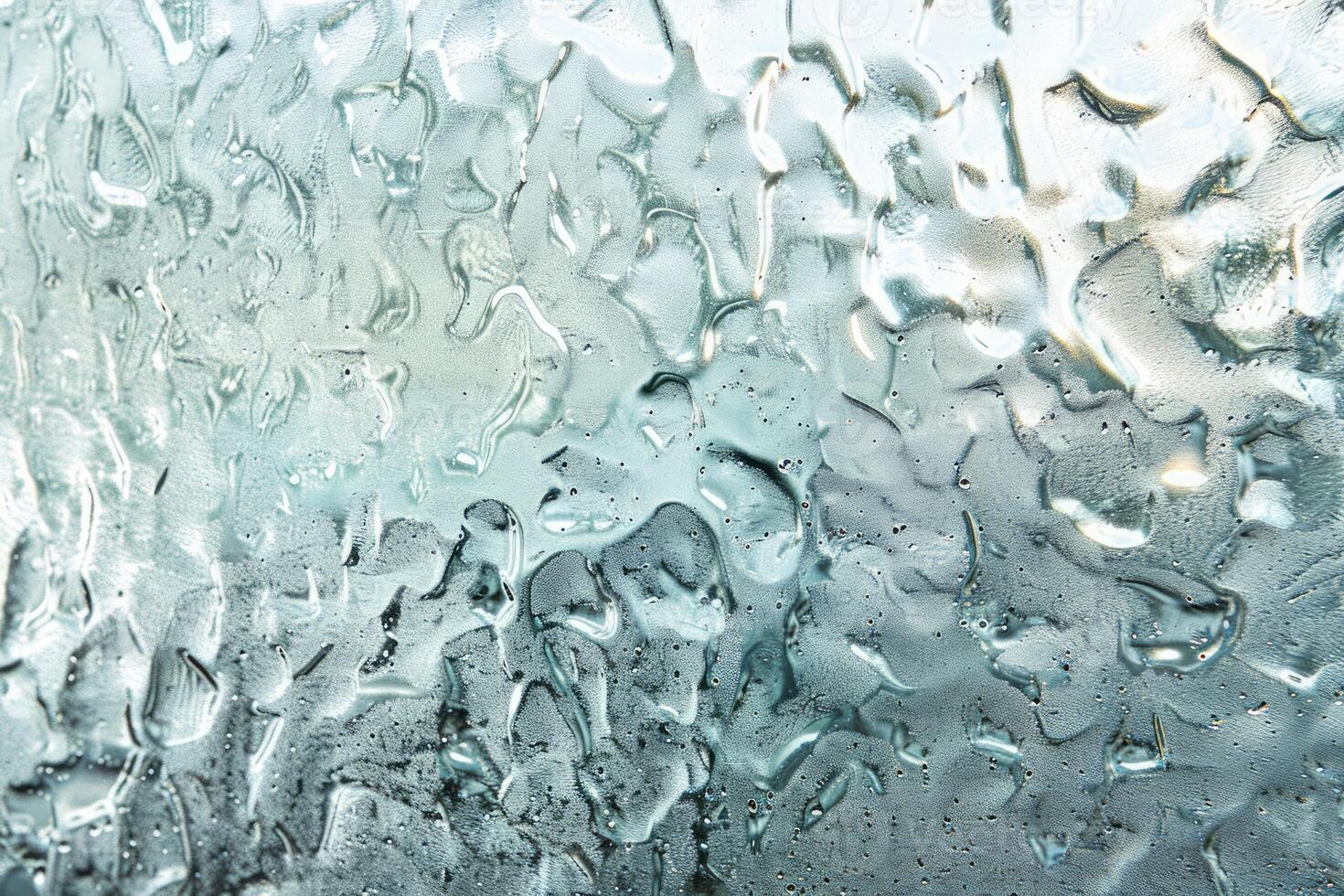 Condensation on a window. Simple background for design projects. photo