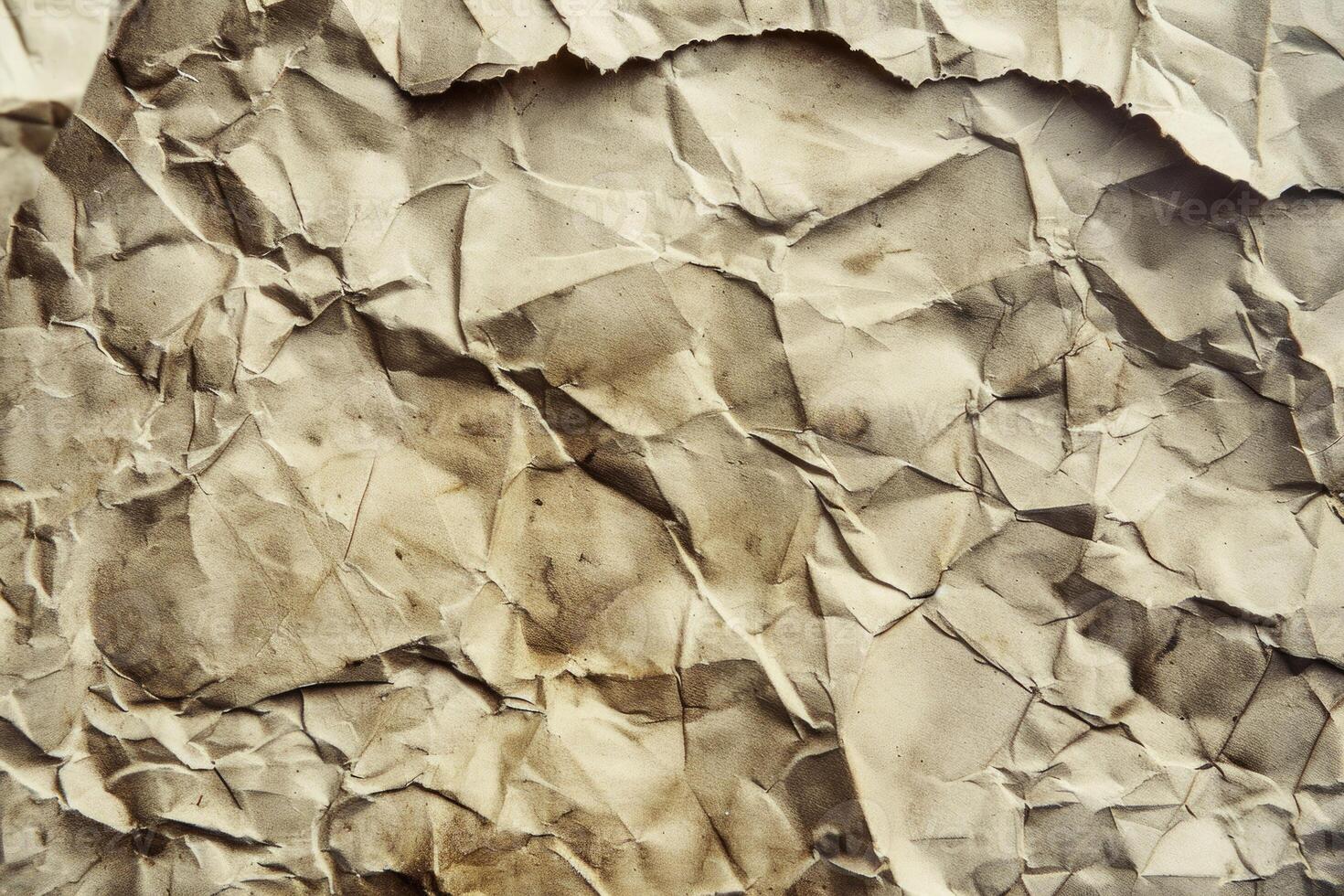 Crumpled paper texture. Abstract background. photo