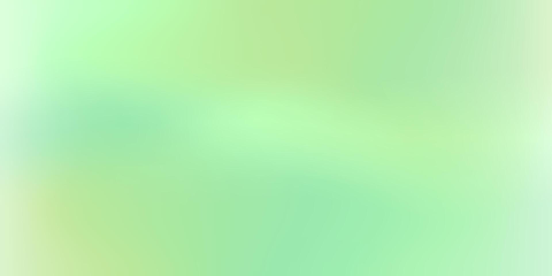 Soft abstract green gradient blurred background multicolored backdrop illustration. vector