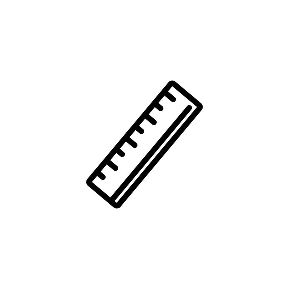 Ruler Measurement Icon vector