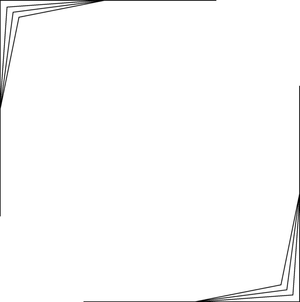 Corner frame design vector