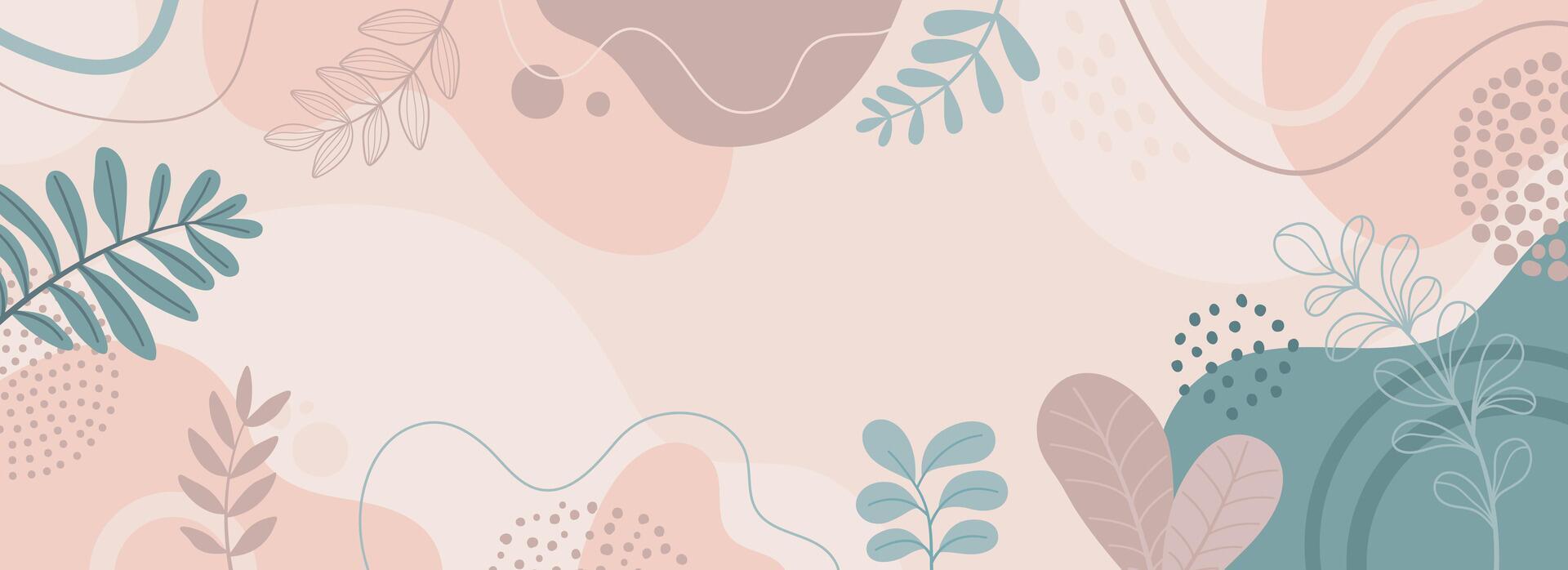 abstract backgrounds for design. Colorful banners with autumn leaves. vector