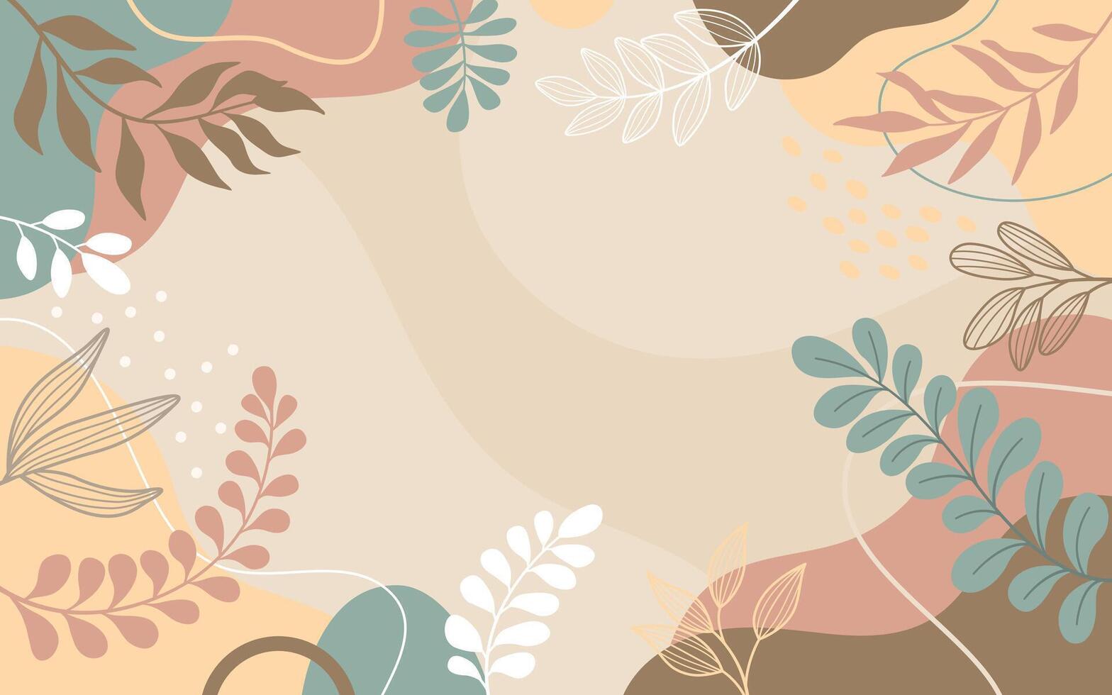 Spring leaf background with beautiful. Flower background for design. vector
