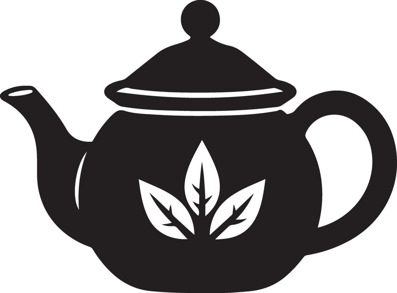 Tea Pot Cups Set Stock vector