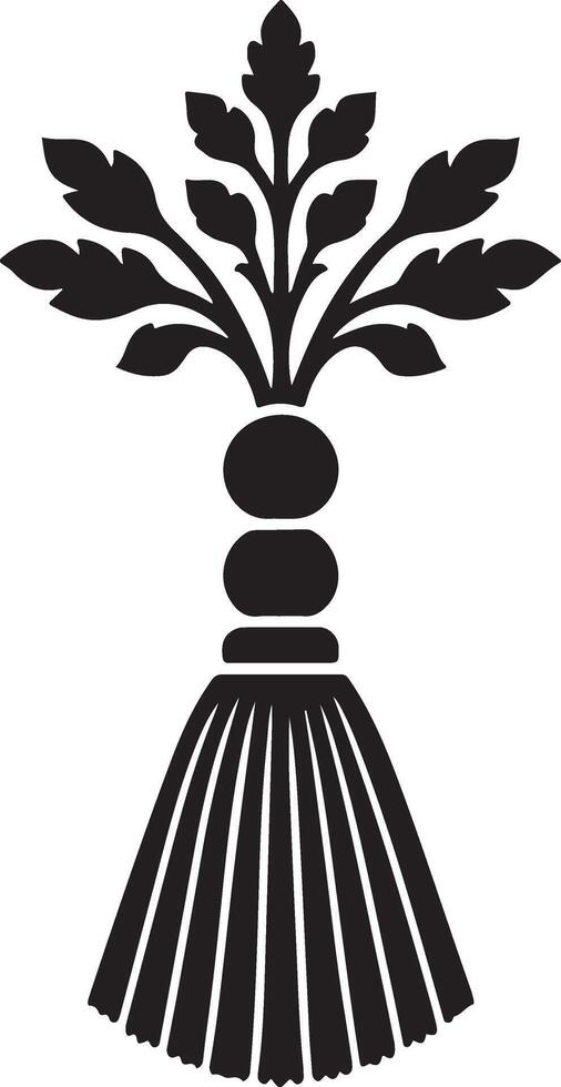 Black Tassel Stock Vectors and Art