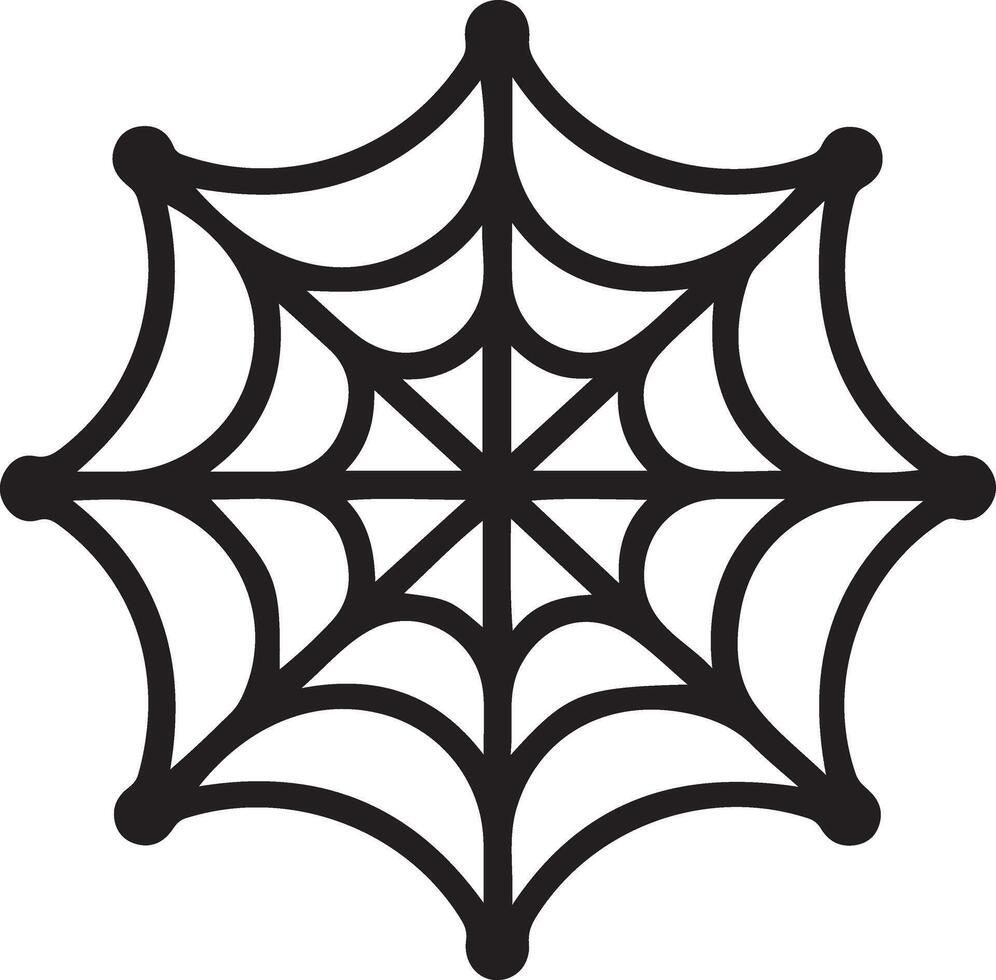 spider web clipart illustration vector