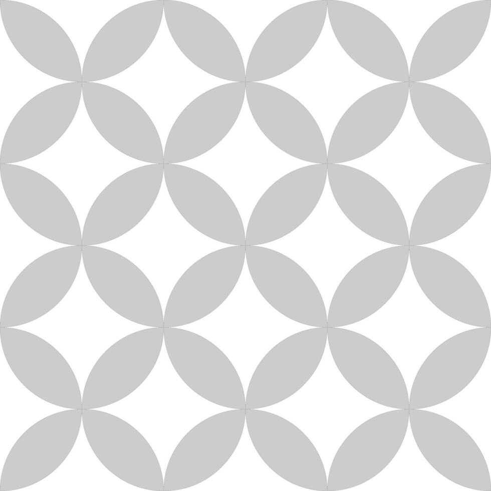 Seamless pattern with geometric floral or leaves, repeating curve stripe, abstract background, decorated tile, ceramics, wallpaper, fabric, printing, wrapping. Minimal background. vector