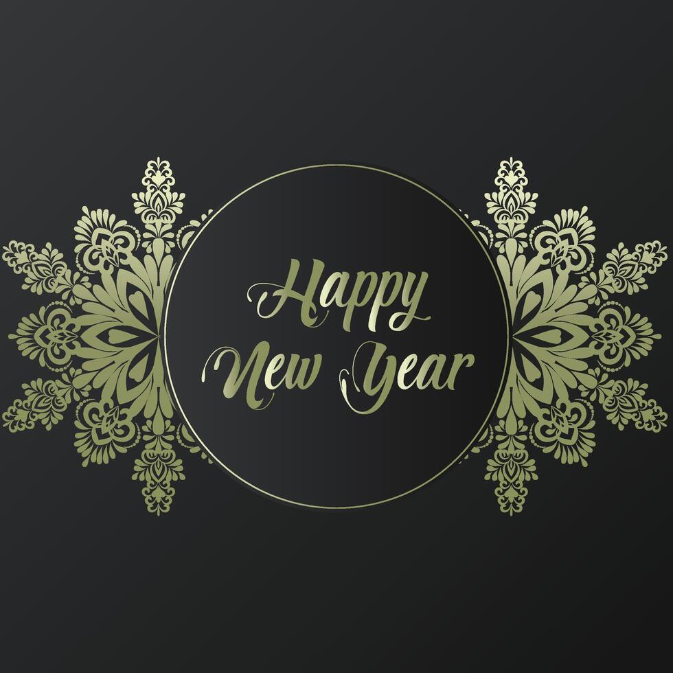 Happy new year background design. illustration of a happy new year Background for the holidays. vector