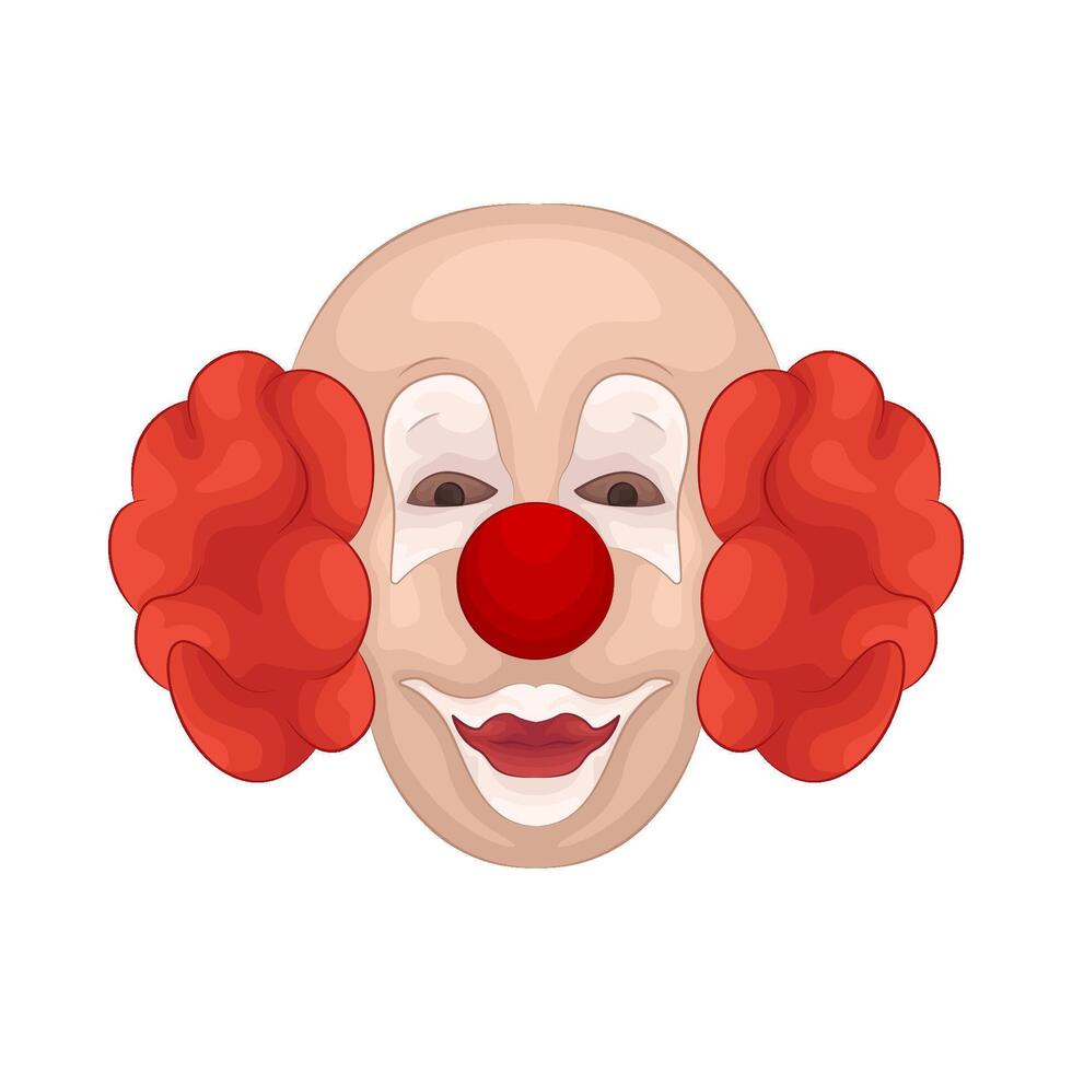 Illustration of clown vector