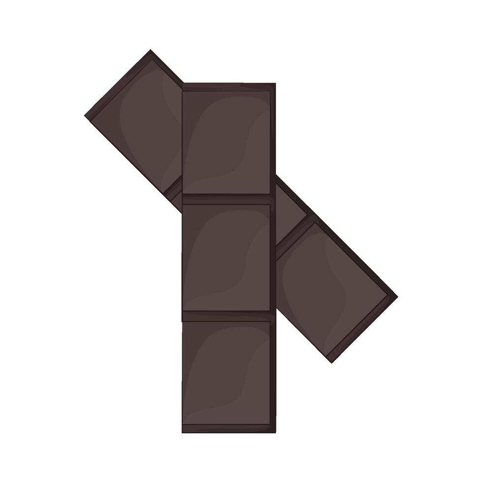 Illustration of chocolate bar vector