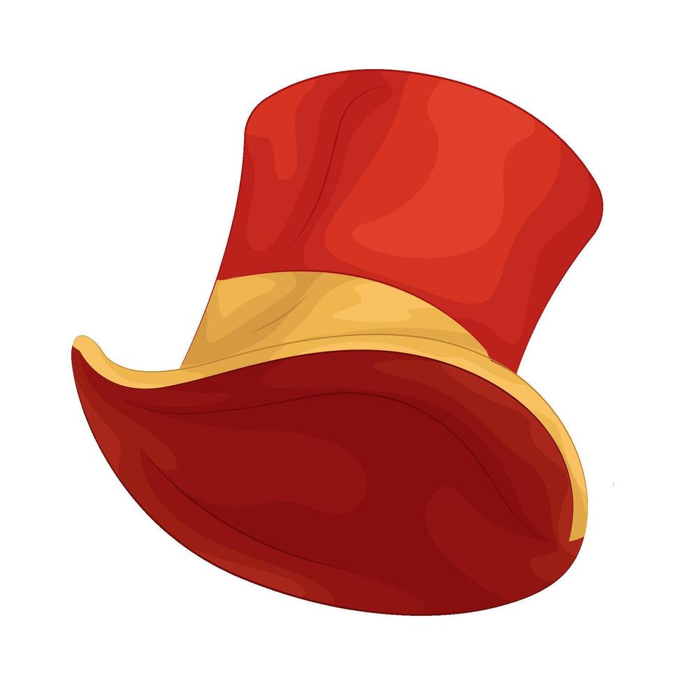 Illustration of magic hat vector
