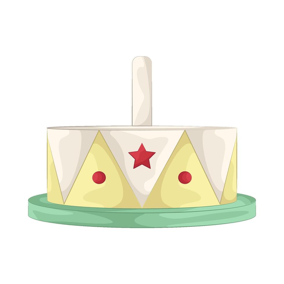 Illustration of circus stage vector