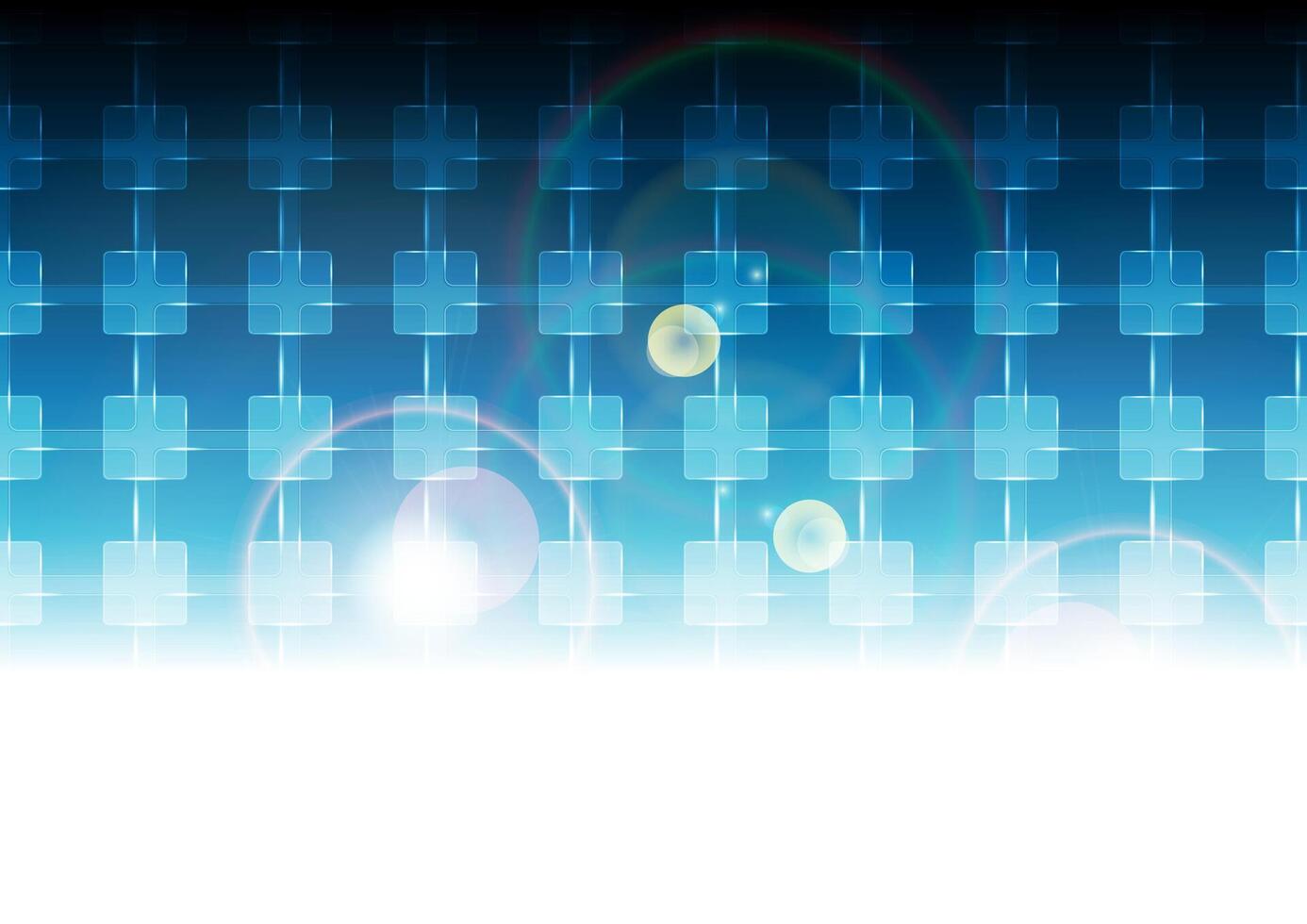 Blue vibrant tech background pattern vector