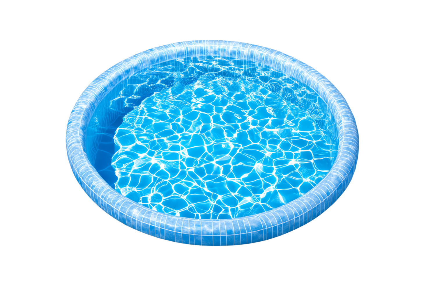 An empty swimming pool with water in it png