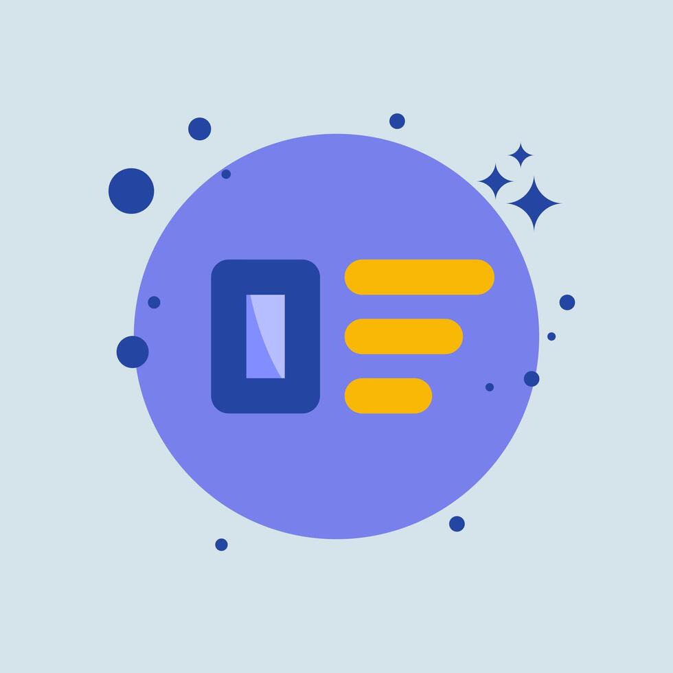 Sort flat illustration. Filter signs illustration. vector