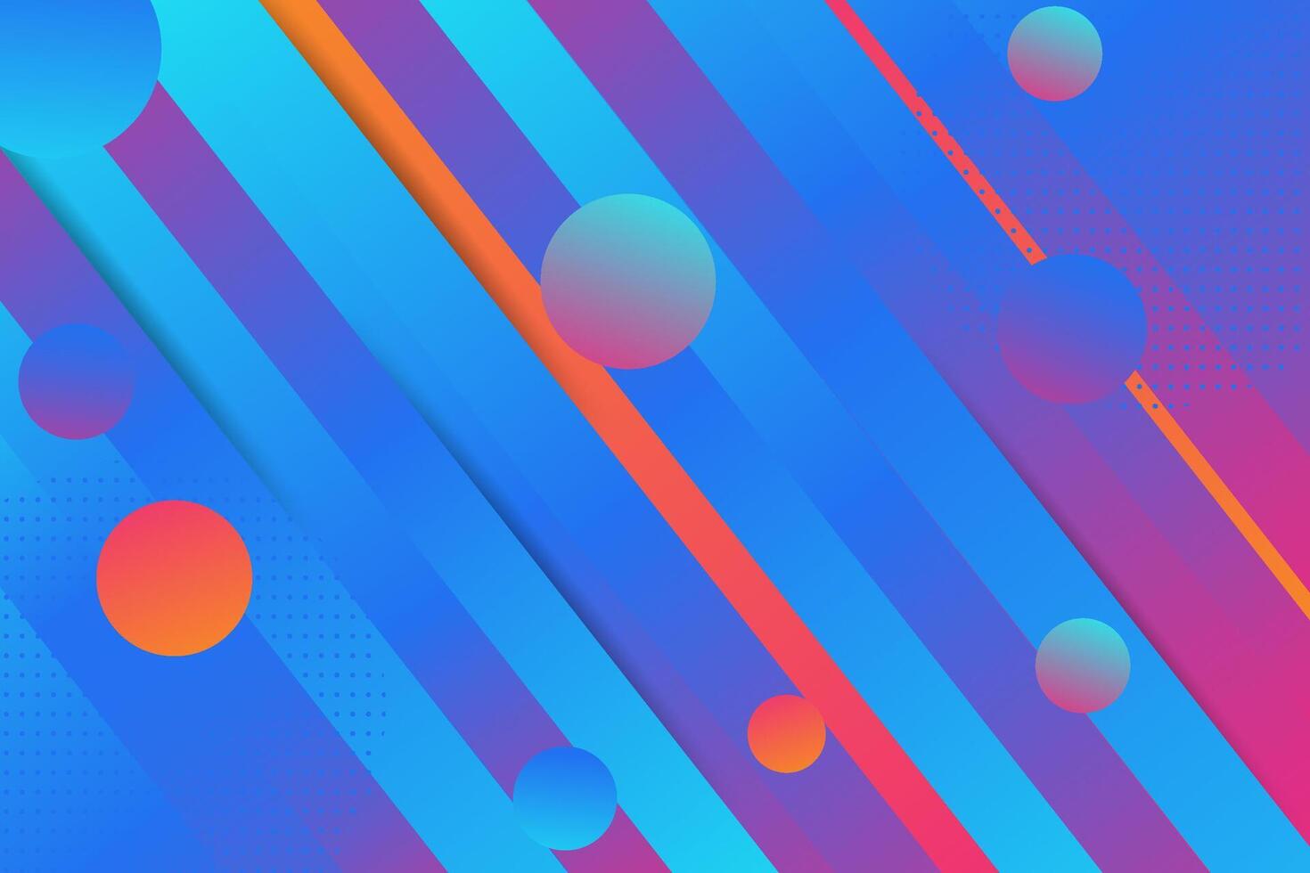 Luxury abstract background with bright blue gradient with shadow and circles. Abstract rectangle box on simple background. Eps10 vector