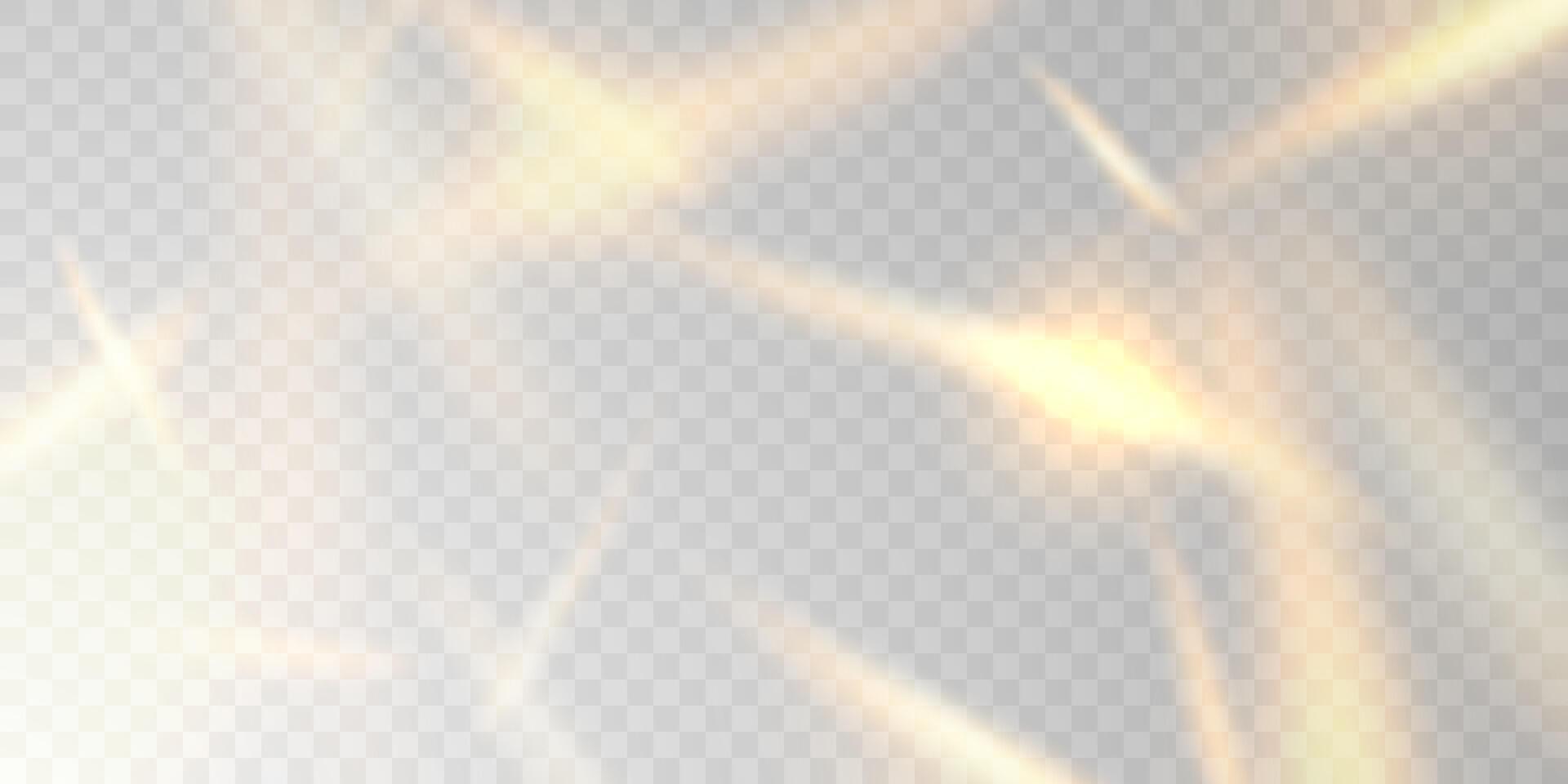 Multicolored light effect and zigzag ribbons falling from above on streamer, tinsel vector