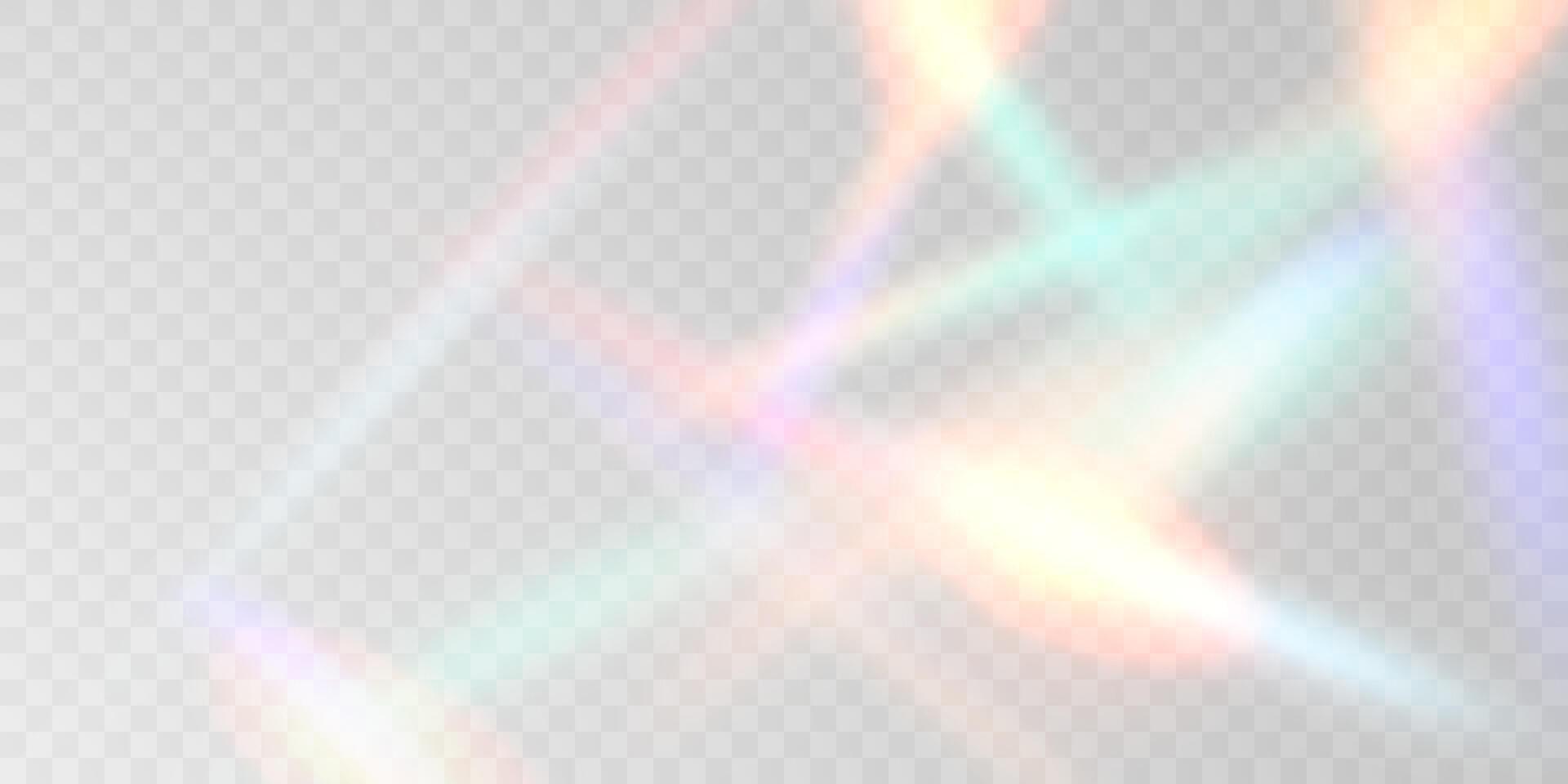 Multicolored light effect and zigzag ribbons falling from above on streamer, tinsel vector