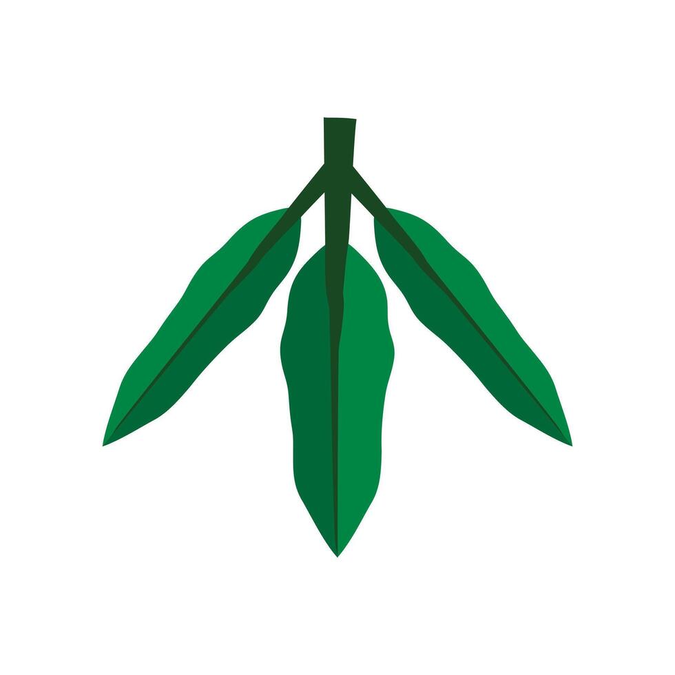 Green leaf ecology nature element icon, Green leaf Icon vector