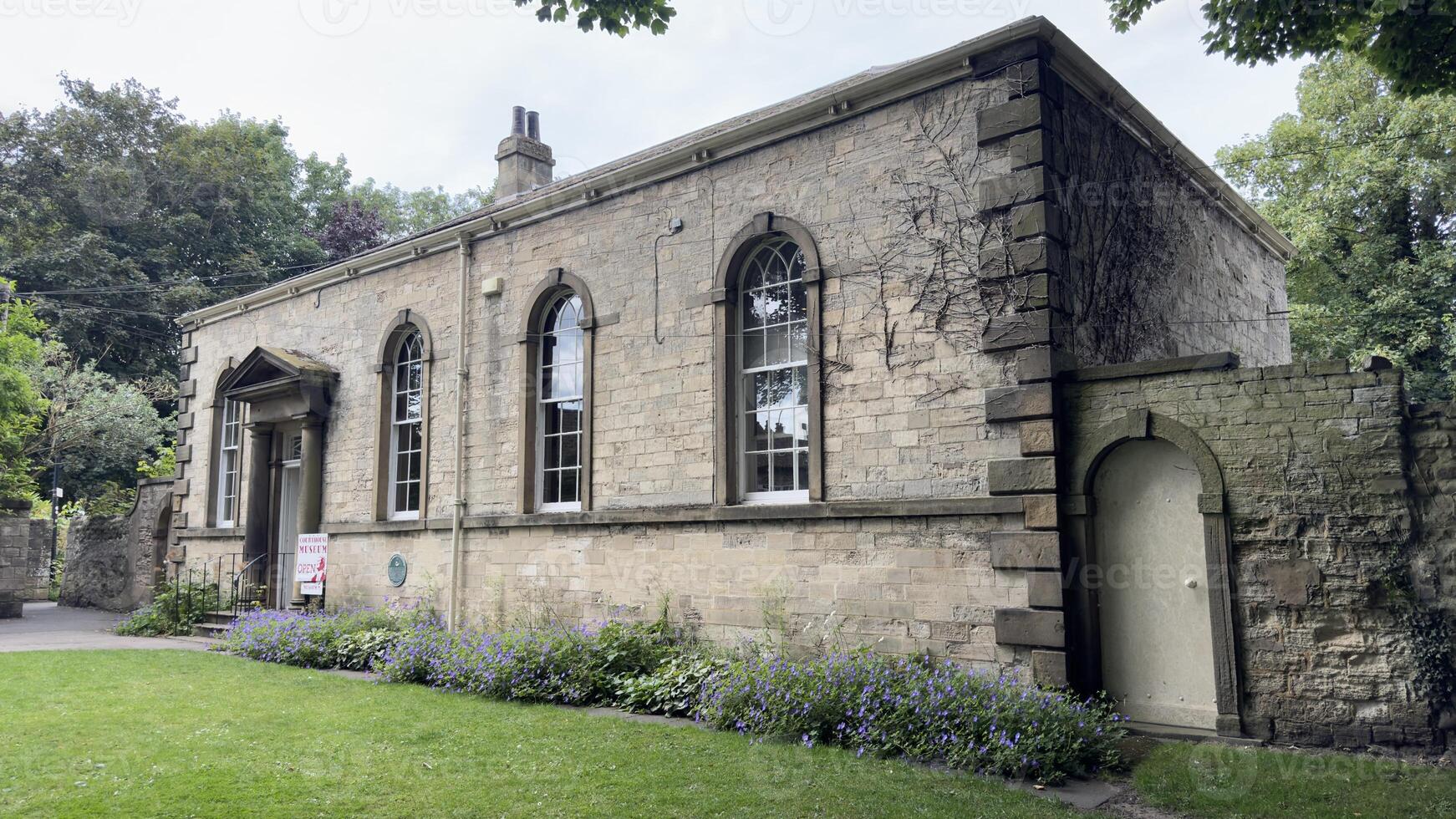 Charming Historic Stone Building in Greenery in Ripon, Yorkshire photo