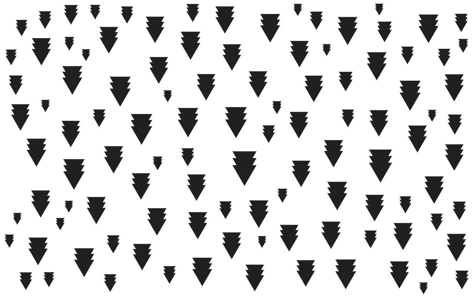 A black and white pattern with arrows on it vector