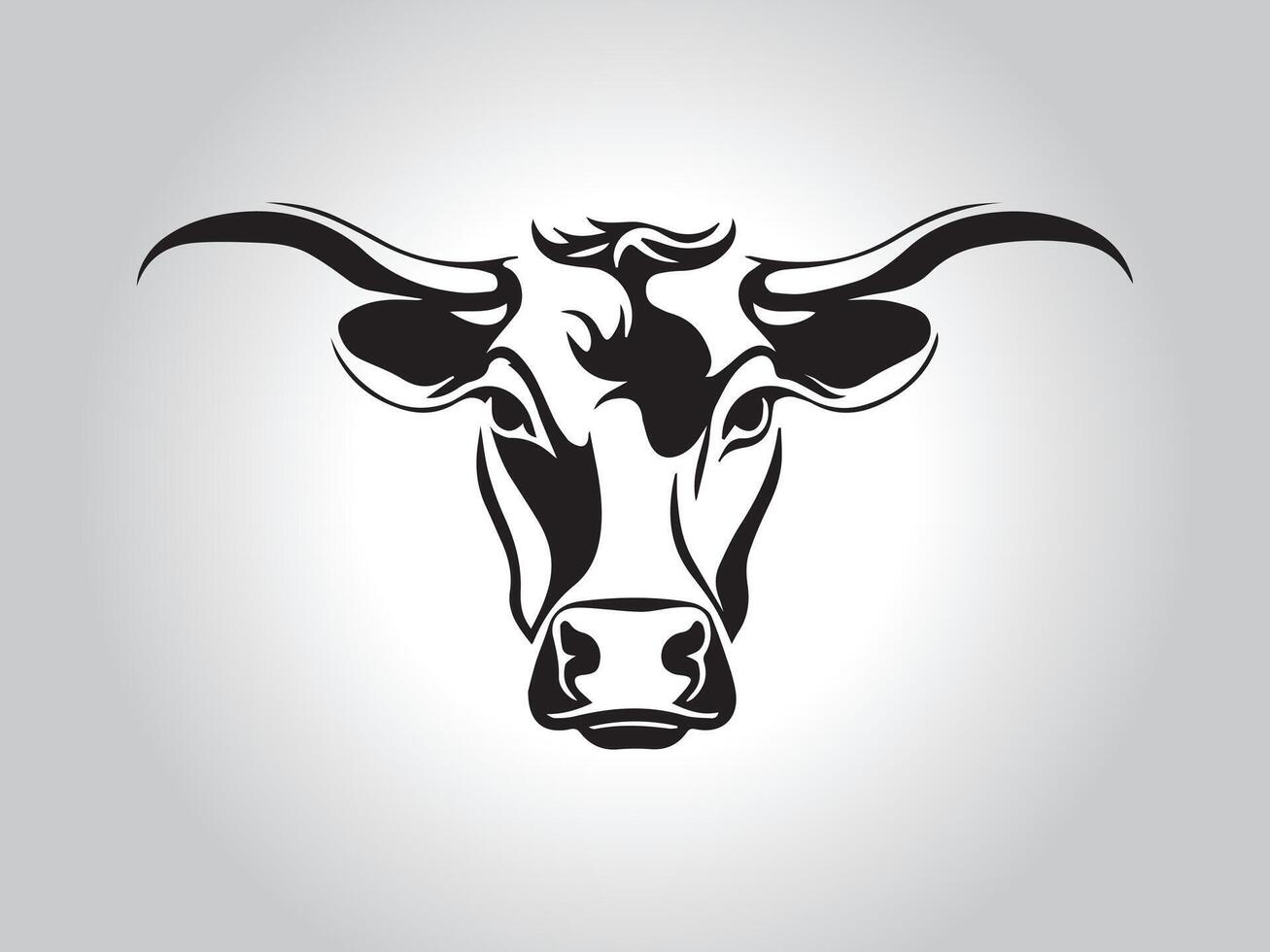 Black animals logo icon on white background vector