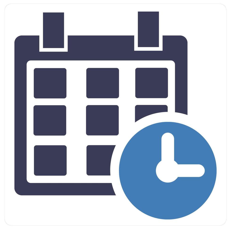 Appointment and date icon concept vector