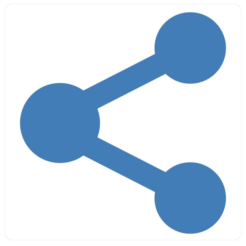 Share and data icon concept vector
