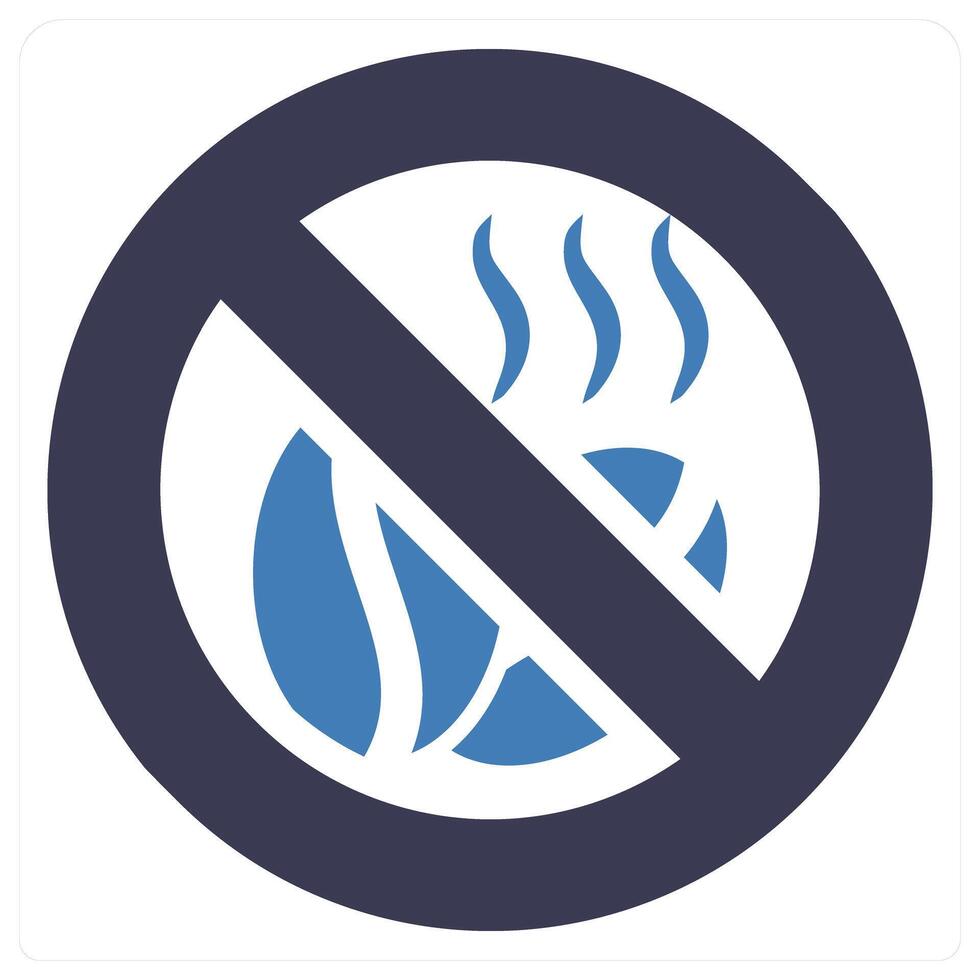 No Caffeine and label icon concept vector