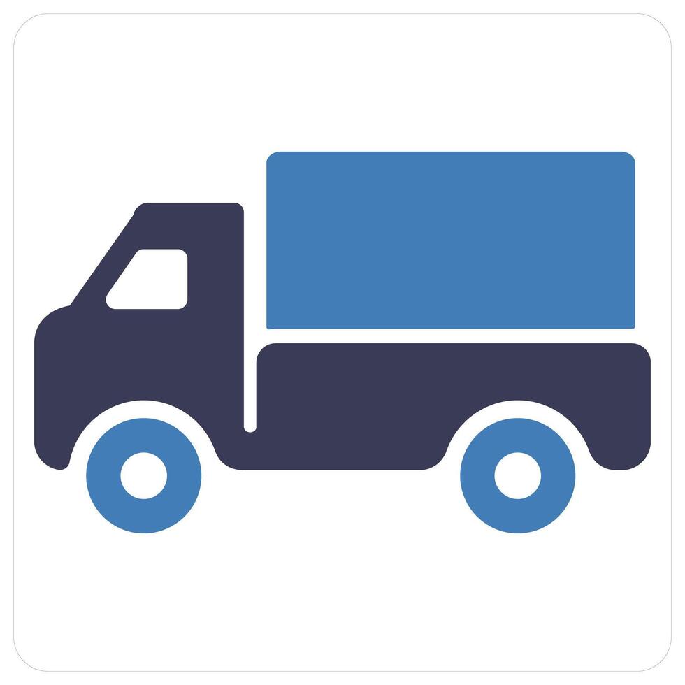 Truck and vehicle icon concept vector