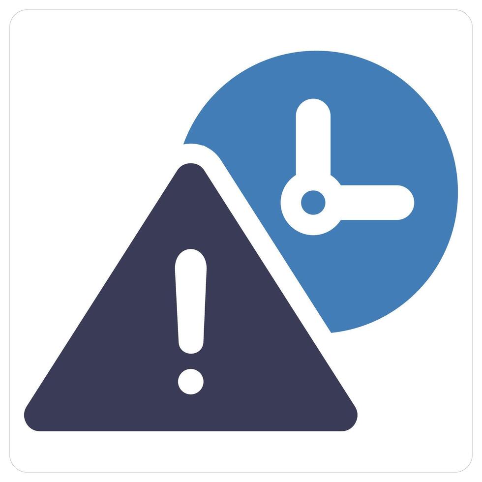 Warning and alert icon concept vector