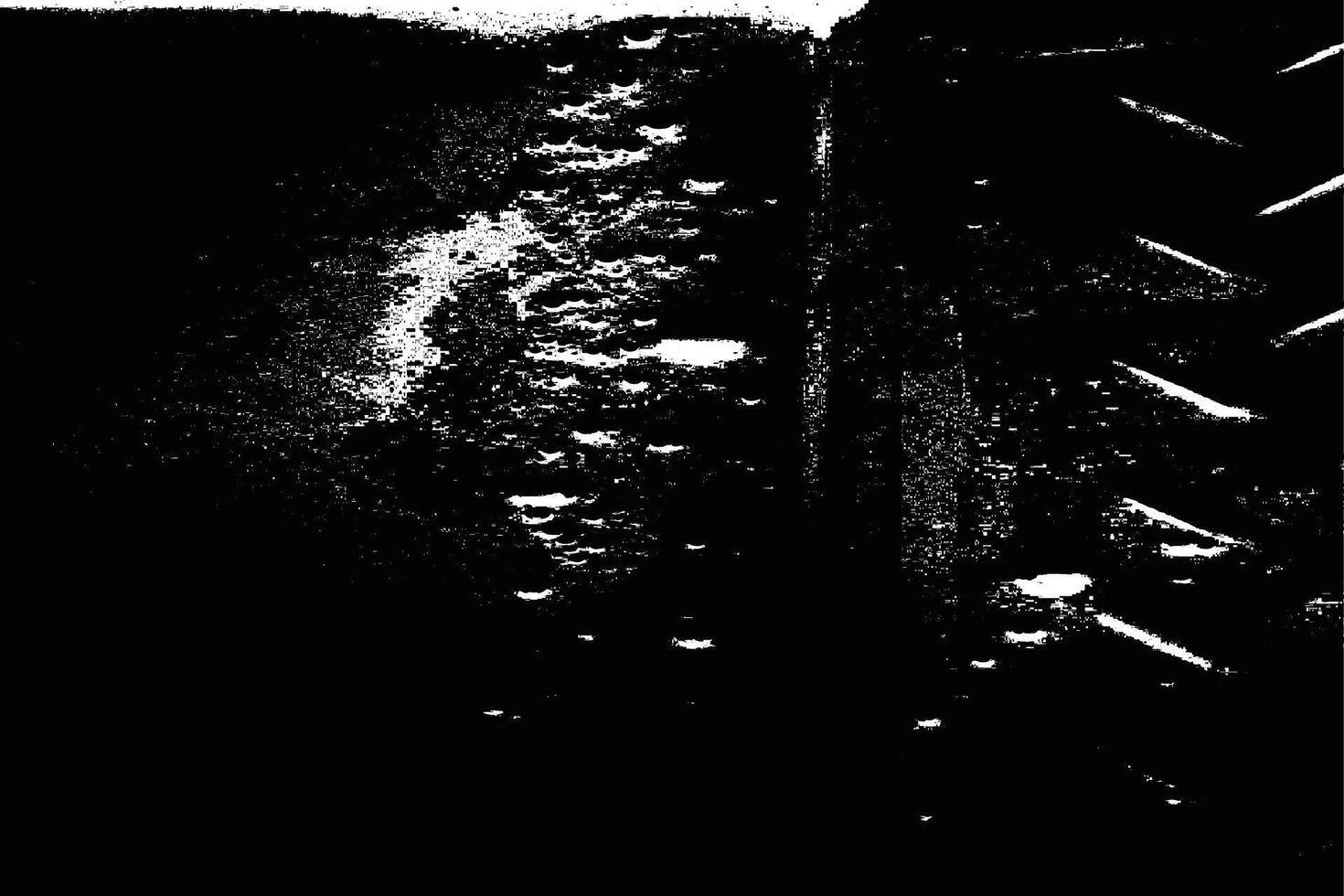 Dark Grunge Texture with Scratched Black Surface and Grainy Effects for Monochrome Abstract Backgrounds vector