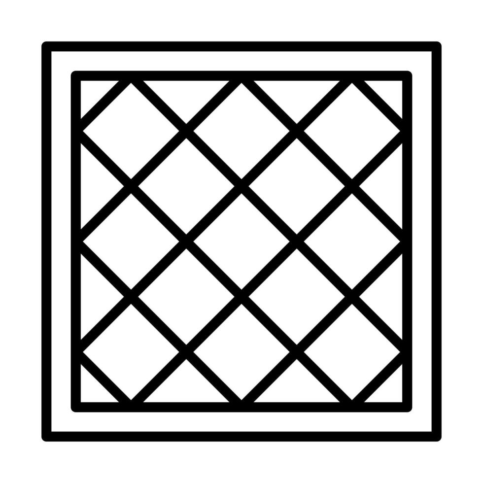 Flooring Tiles icon line illustration vector